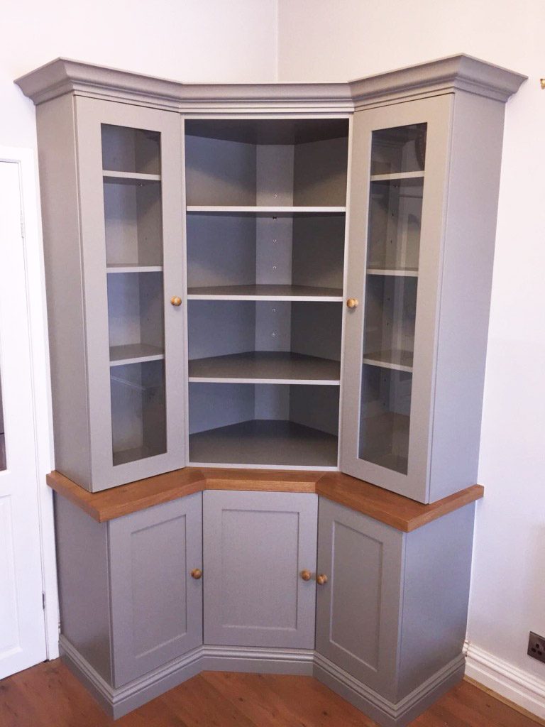 grey fitted cabinet