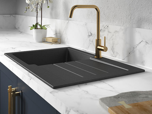 kitchen sinks and taps