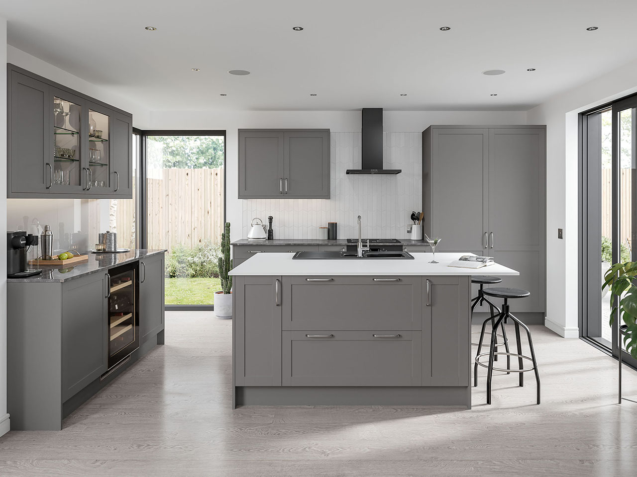 Strato Kitchen Dust Grey