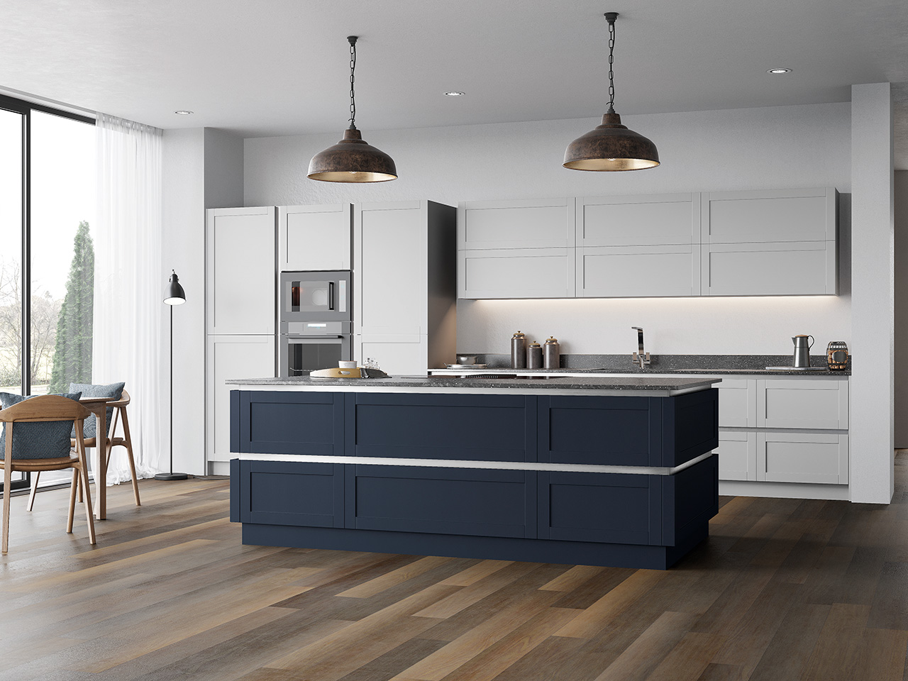 Strato Ture Handleless Kitchen