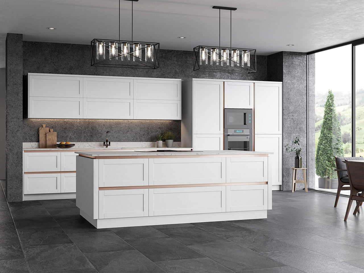 Strato Ture Handleless Kitchen